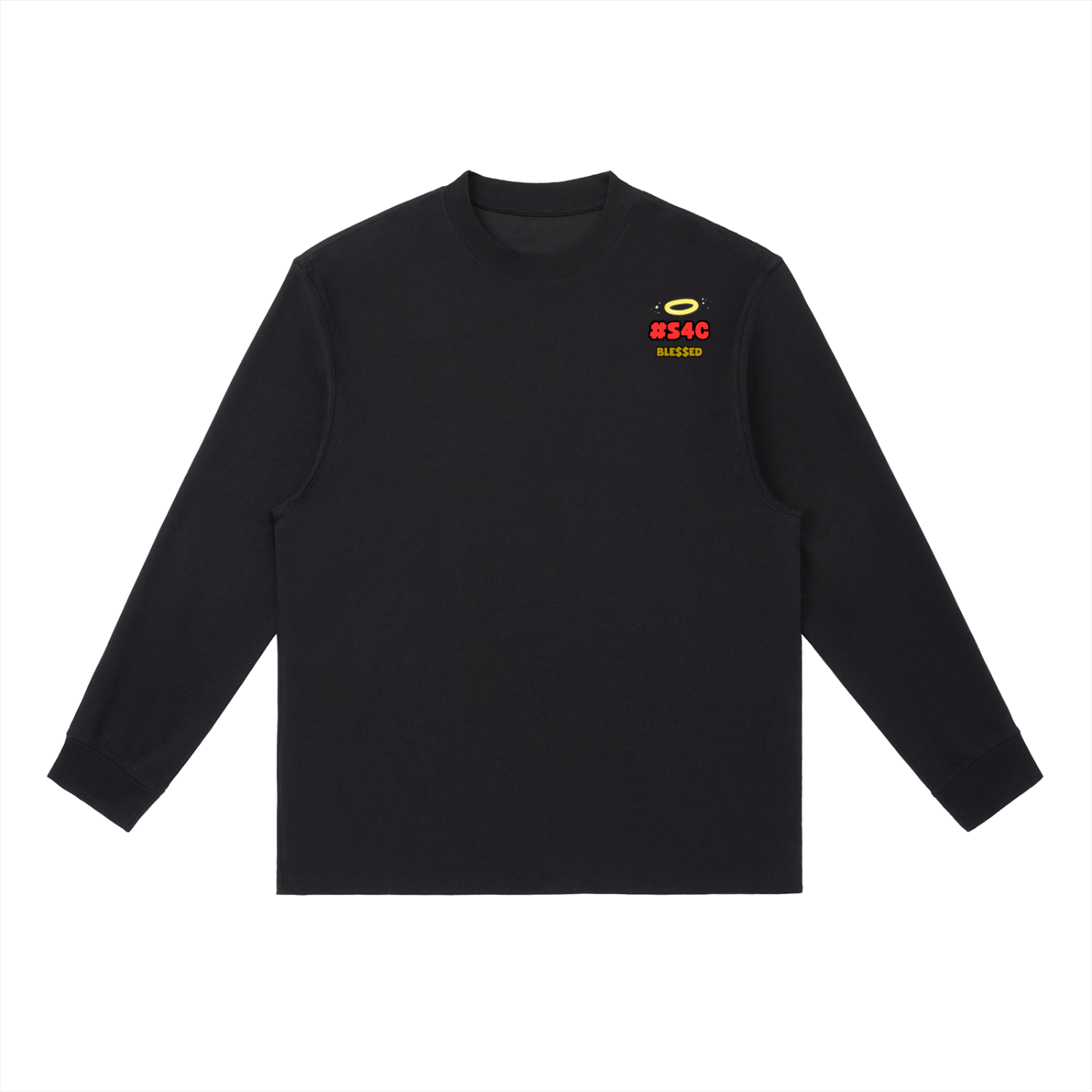 S4C✝️ Powered By Faith, Long Sleeve T-Shirt