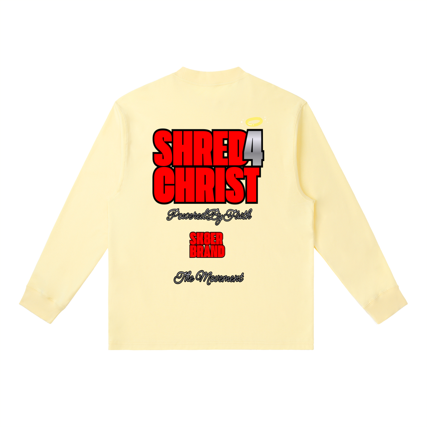 S4C✝️ Powered By Faith, Long Sleeve T-Shirt