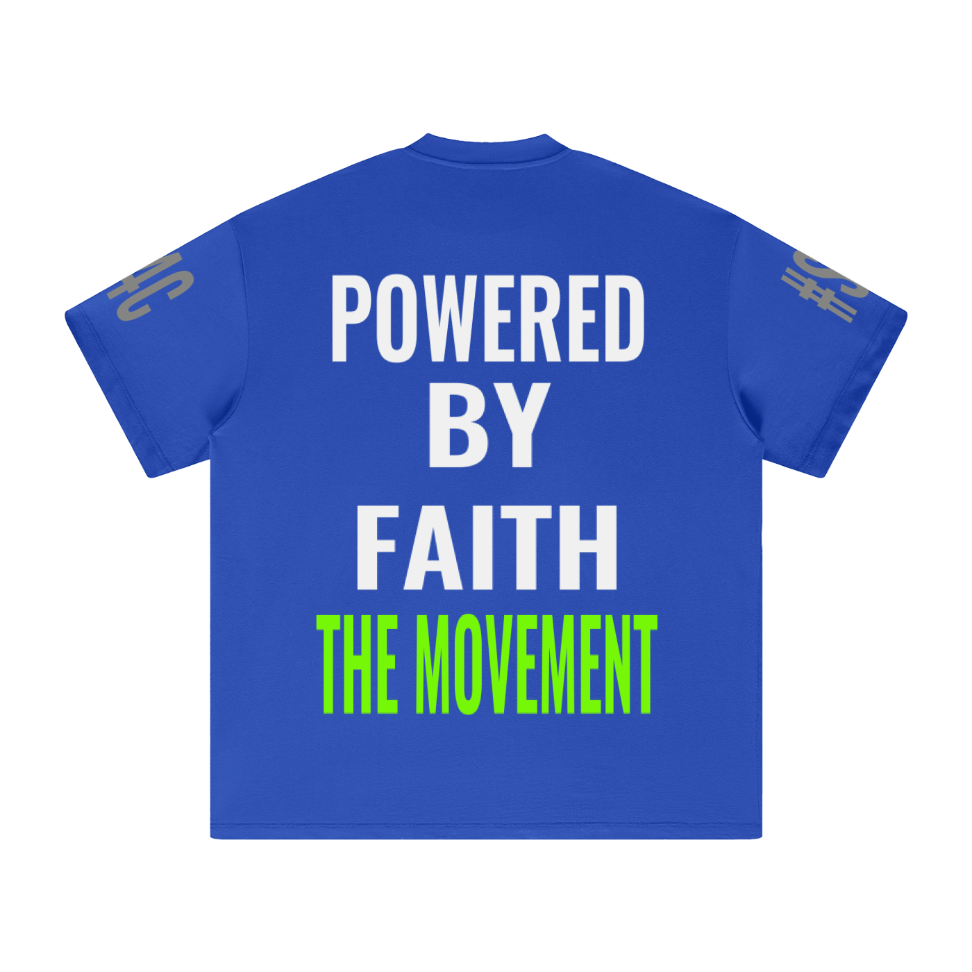 S4C ✝️ PoweredByFaith, The Movement• Heavyweight Earth Tone T-Shirt