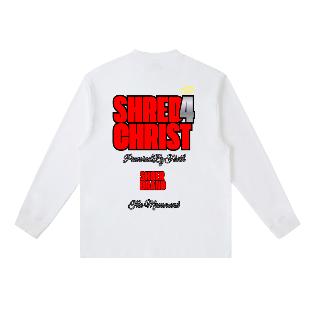 S4C✝️ Powered By Faith, Long Sleeve T-Shirt
