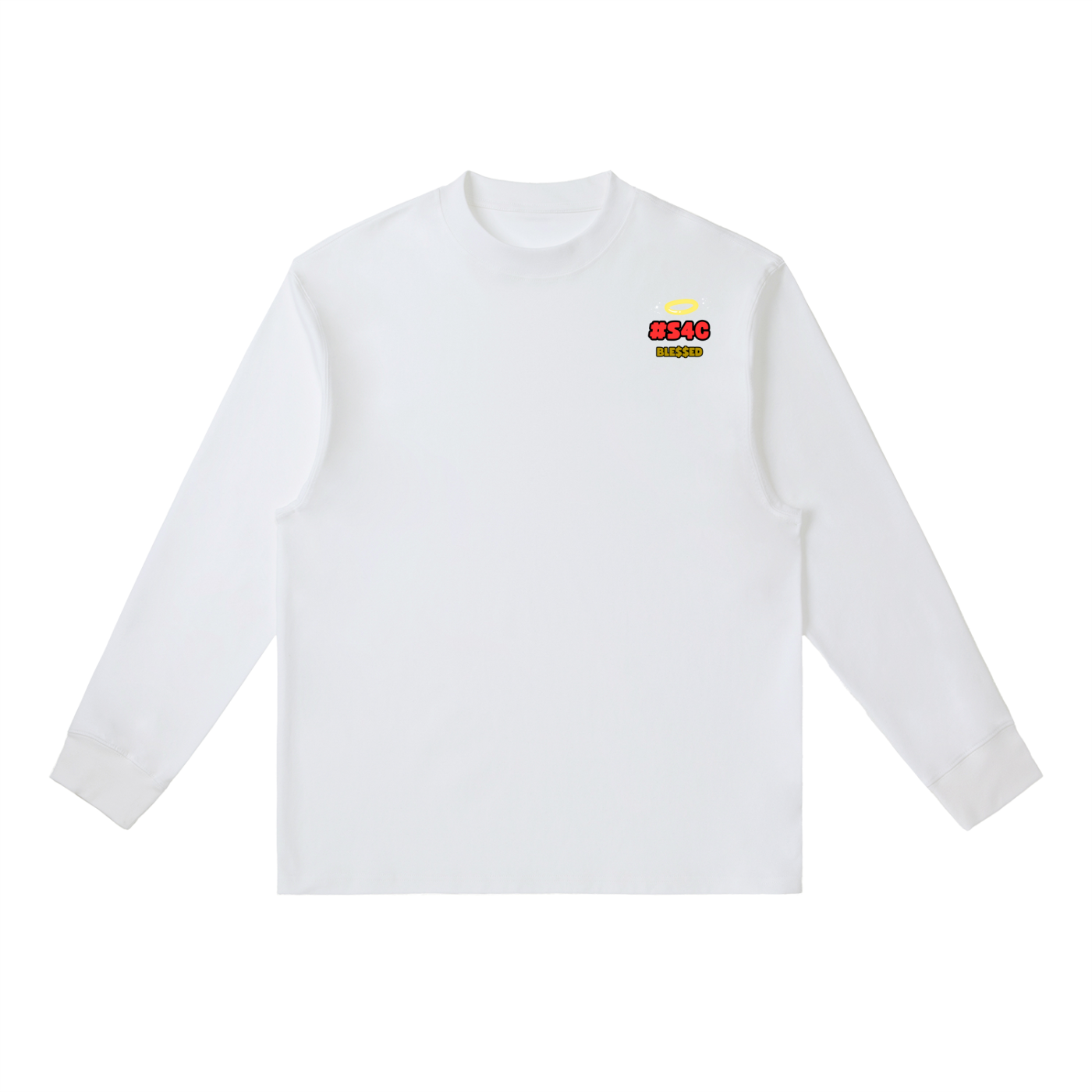 S4C✝️ Powered By Faith, Long Sleeve T-Shirt