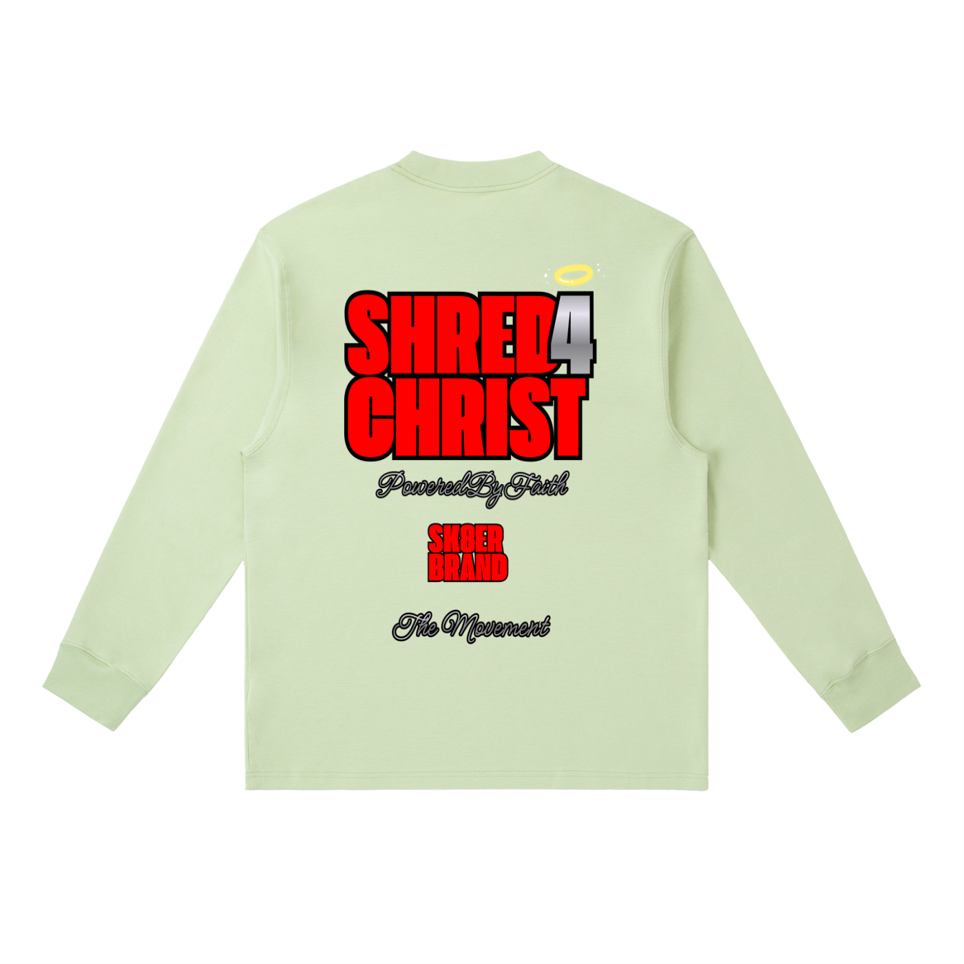S4C✝️ Powered By Faith, Long Sleeve T-Shirt