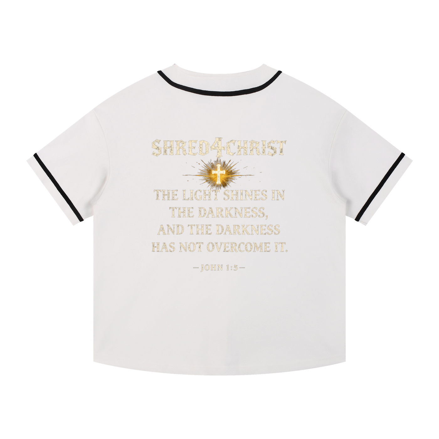 S4C ✝️ John 1:5 Button-Up Jersey