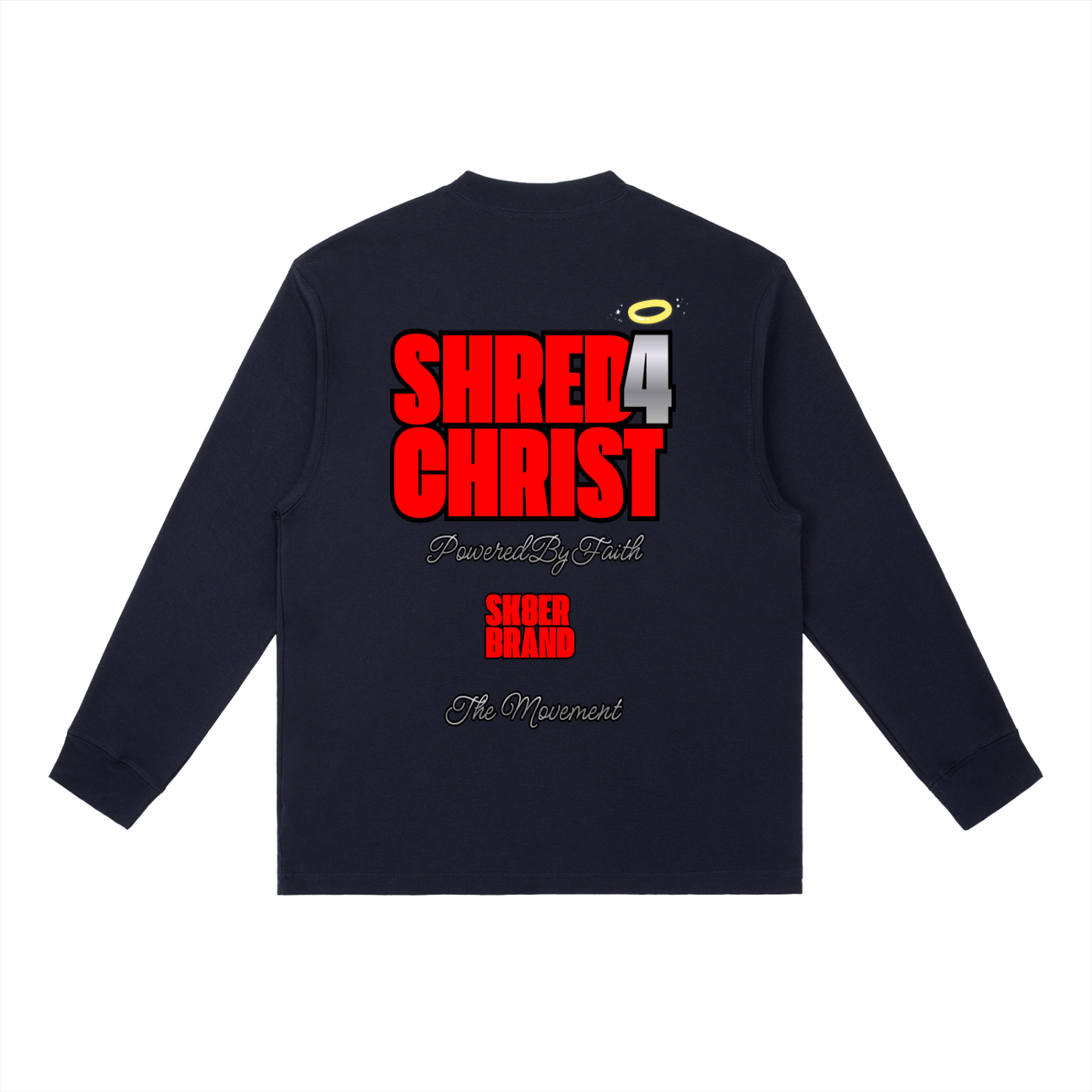 S4C✝️ Powered By Faith, Long Sleeve T-Shirt