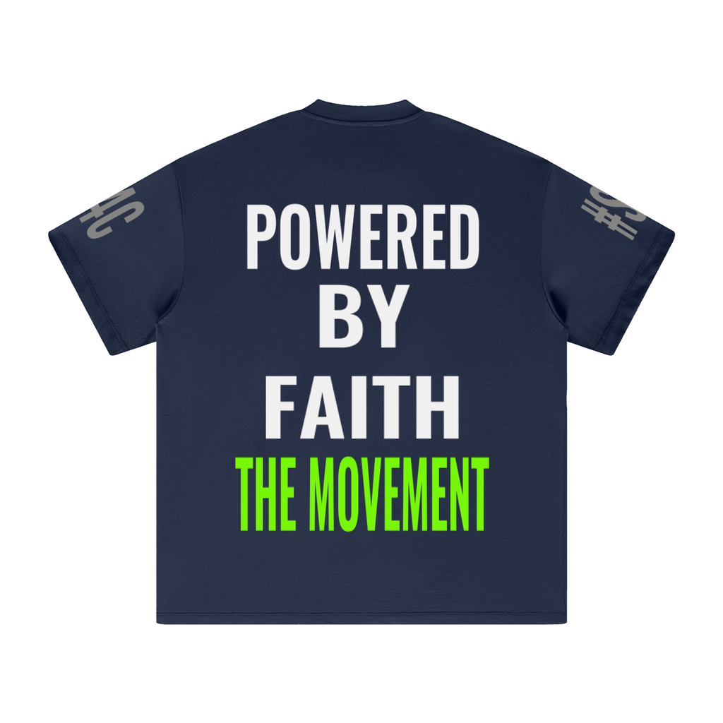 S4C ✝️ PoweredByFaith, The Movement• Heavyweight Earth Tone T-Shirt