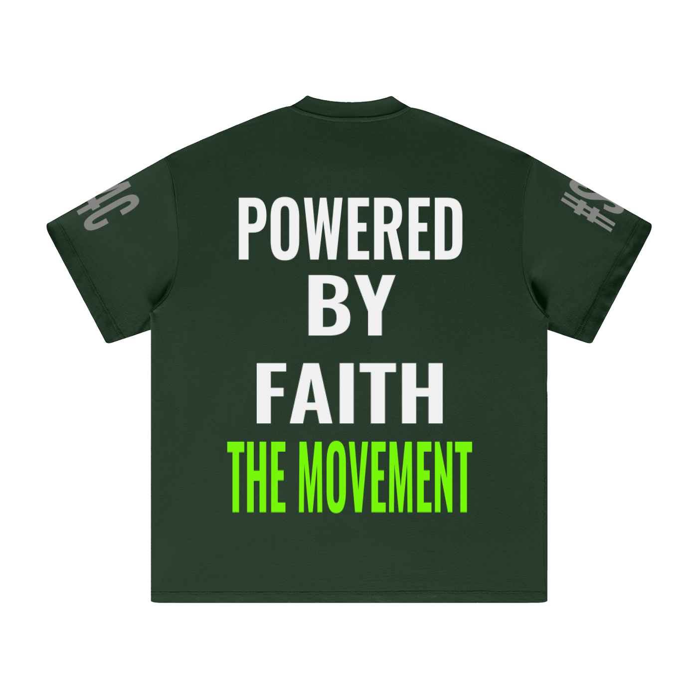 S4C ✝️ PoweredByFaith, The Movement• Heavyweight Earth Tone T-Shirt