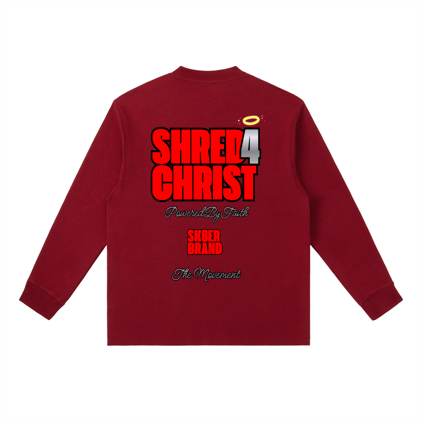 S4C✝️ Powered By Faith, Long Sleeve T-Shirt