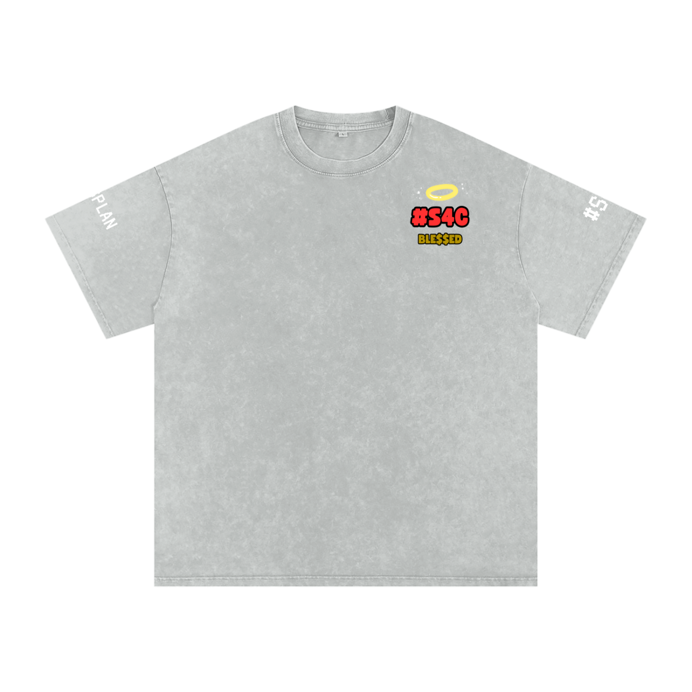 S4C ✝️ Snow Washed Oversized