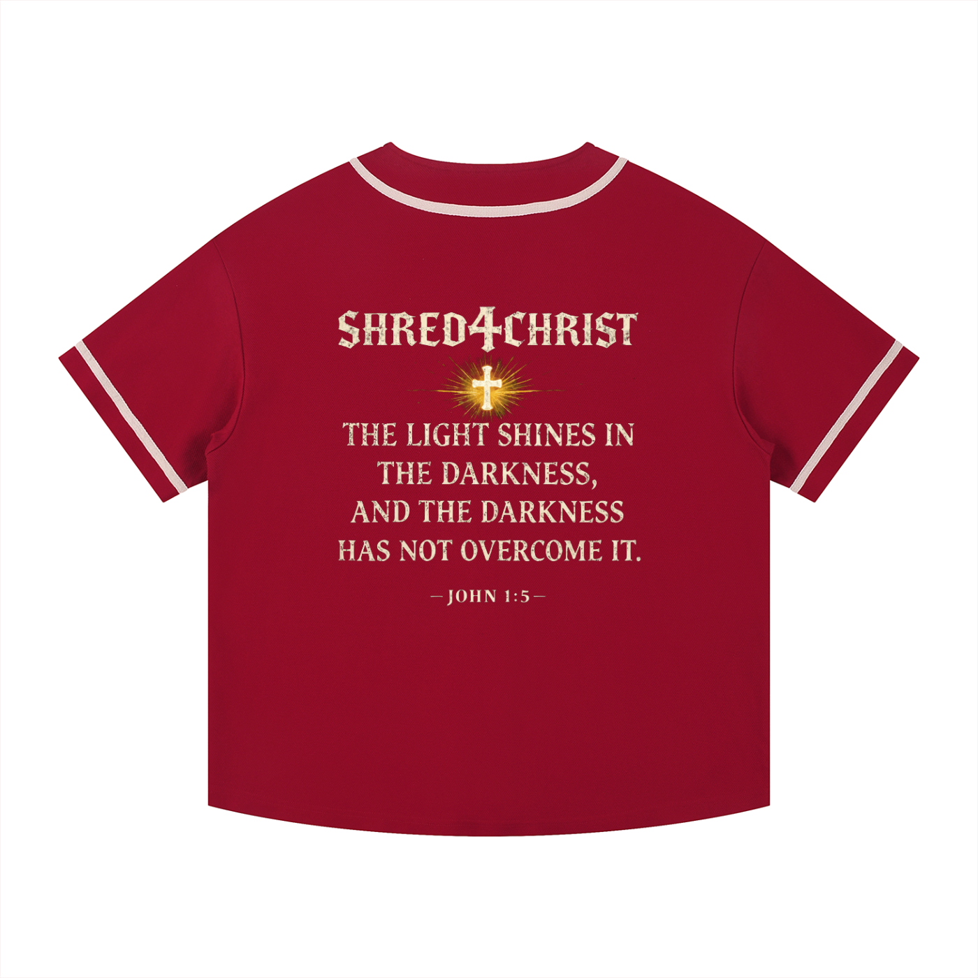 S4C ✝️ John 1:5 Button-Up Jersey