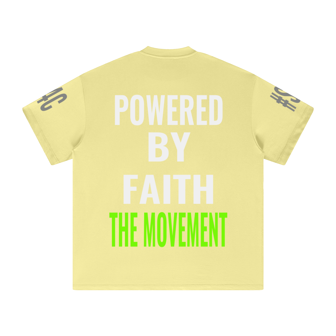 S4C ✝️ PoweredByFaith, The Movement• Heavyweight Earth Tone T-Shirt