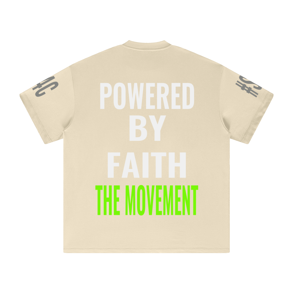 S4C ✝️ PoweredByFaith, The Movement• Heavyweight Earth Tone T-Shirt