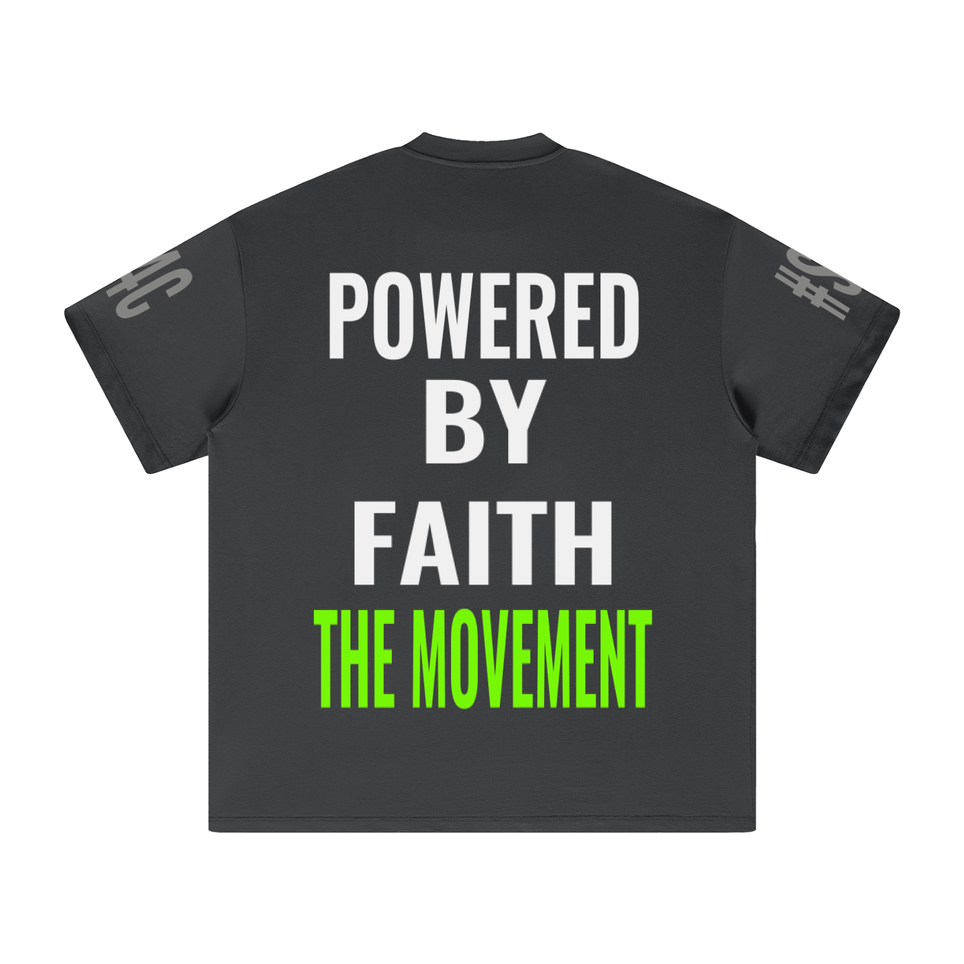 S4C ✝️ PoweredByFaith, The Movement• Heavyweight Earth Tone T-Shirt