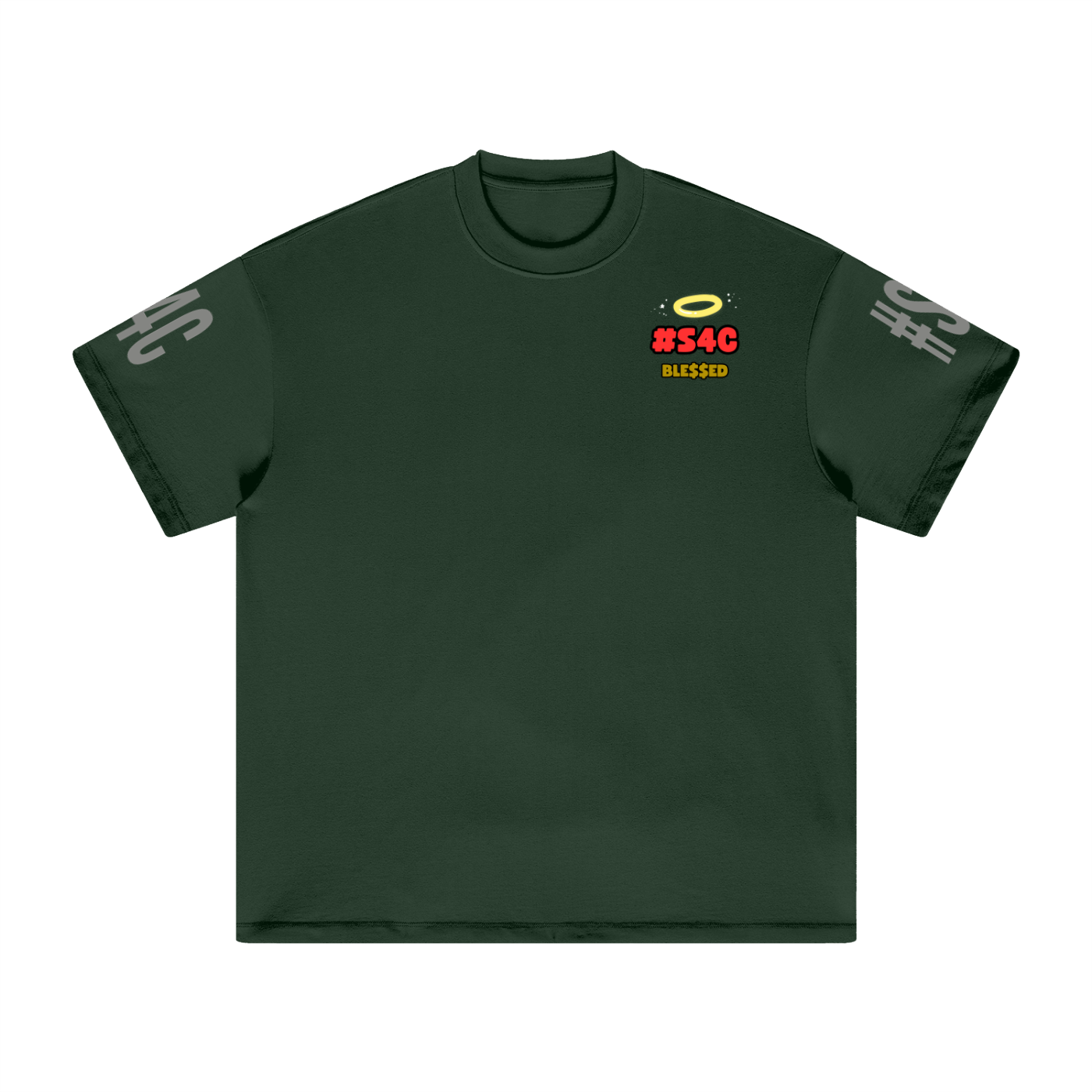 S4C ✝️ PoweredByFaith, The Movement• Heavyweight Earth Tone T-Shirt