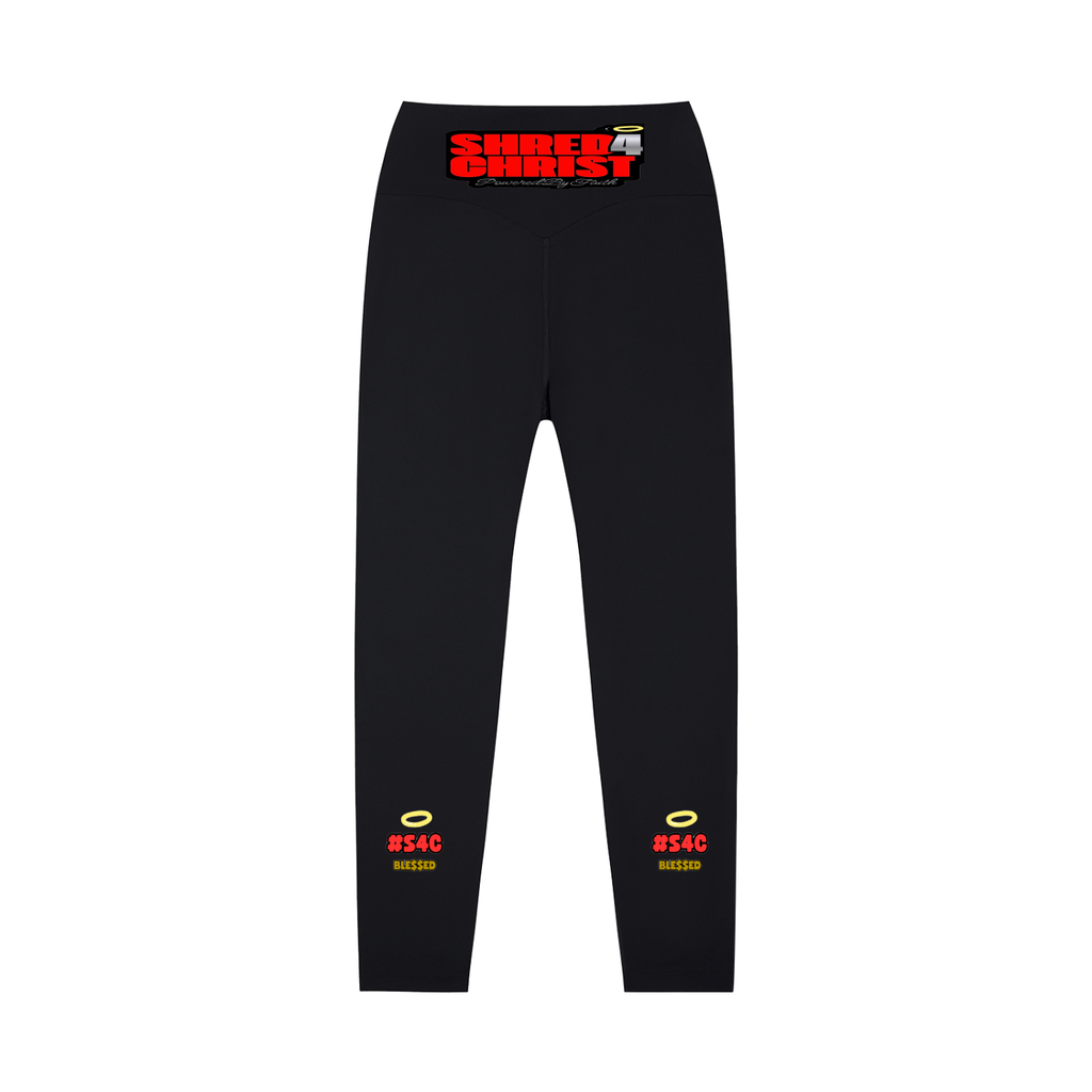 S4C Women’s High-Waisted Yoga Leggings