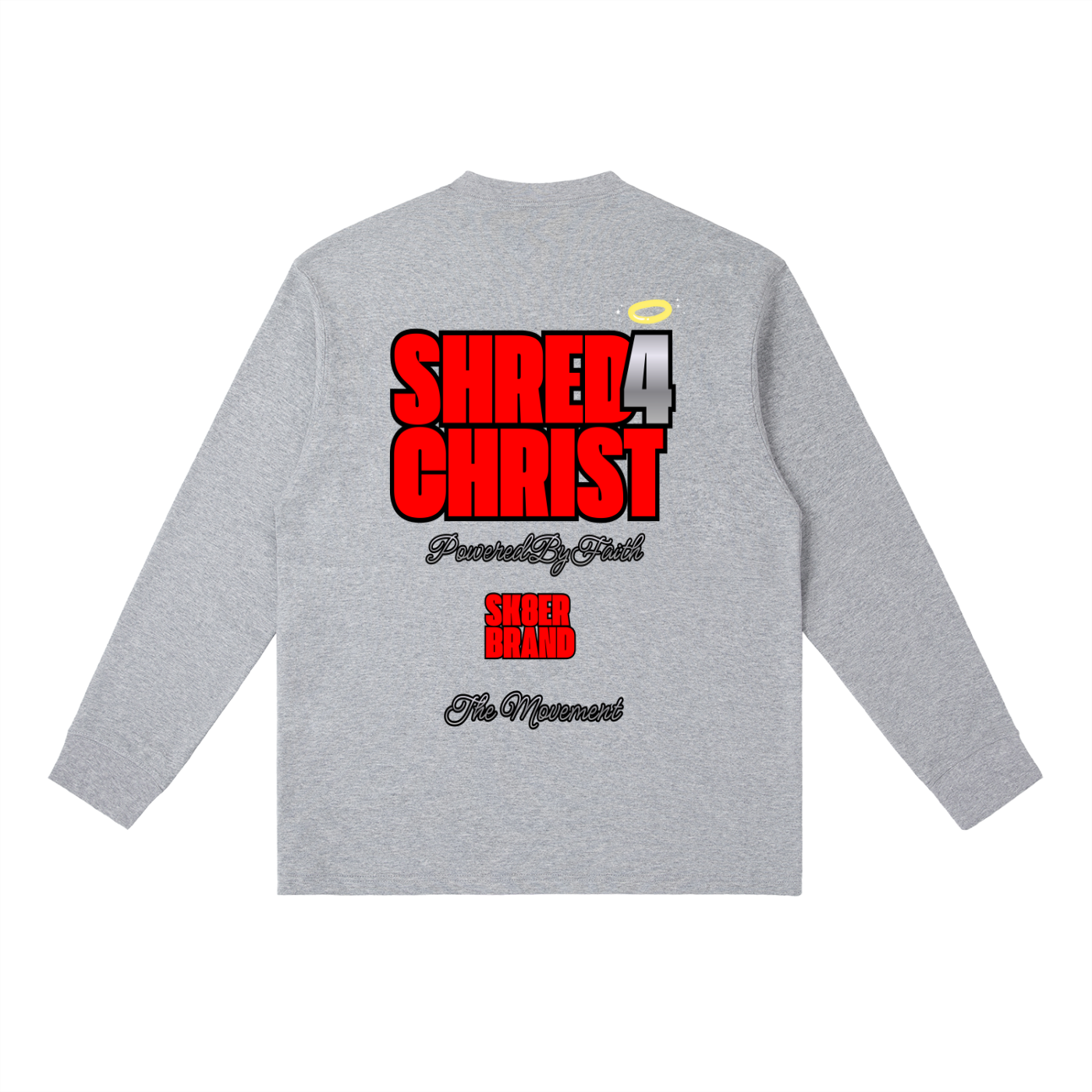 S4C✝️ Powered By Faith, Long Sleeve T-Shirt