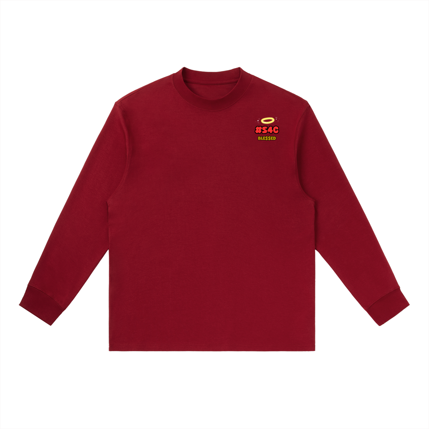 S4C✝️ Powered By Faith, Long Sleeve T-Shirt