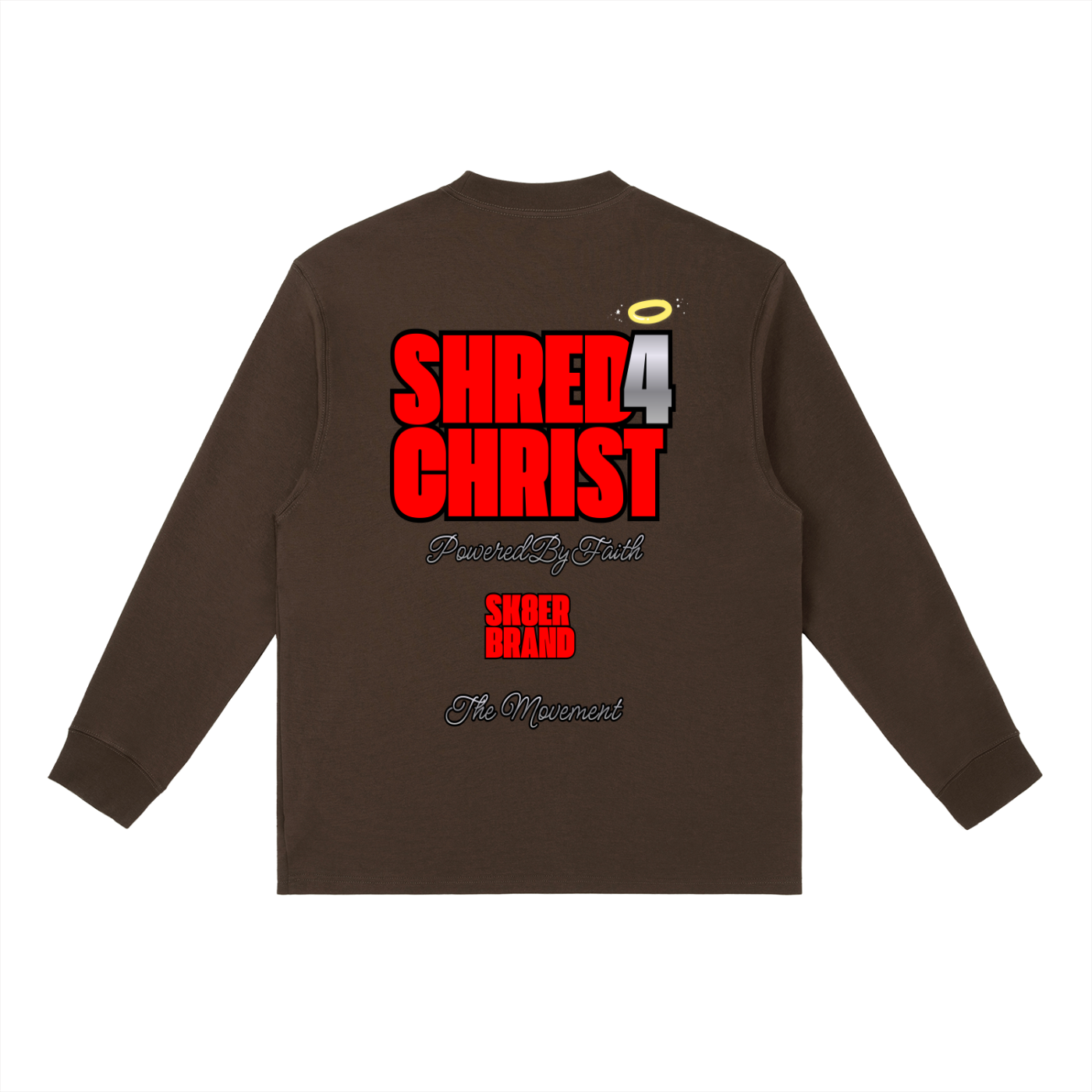 S4C✝️ Powered By Faith, Long Sleeve T-Shirt
