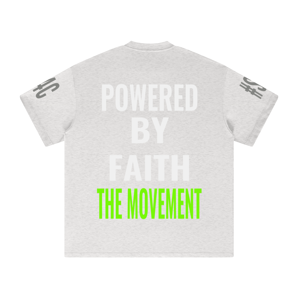 S4C ✝️ PoweredByFaith, The Movement• Heavyweight Earth Tone T-Shirt