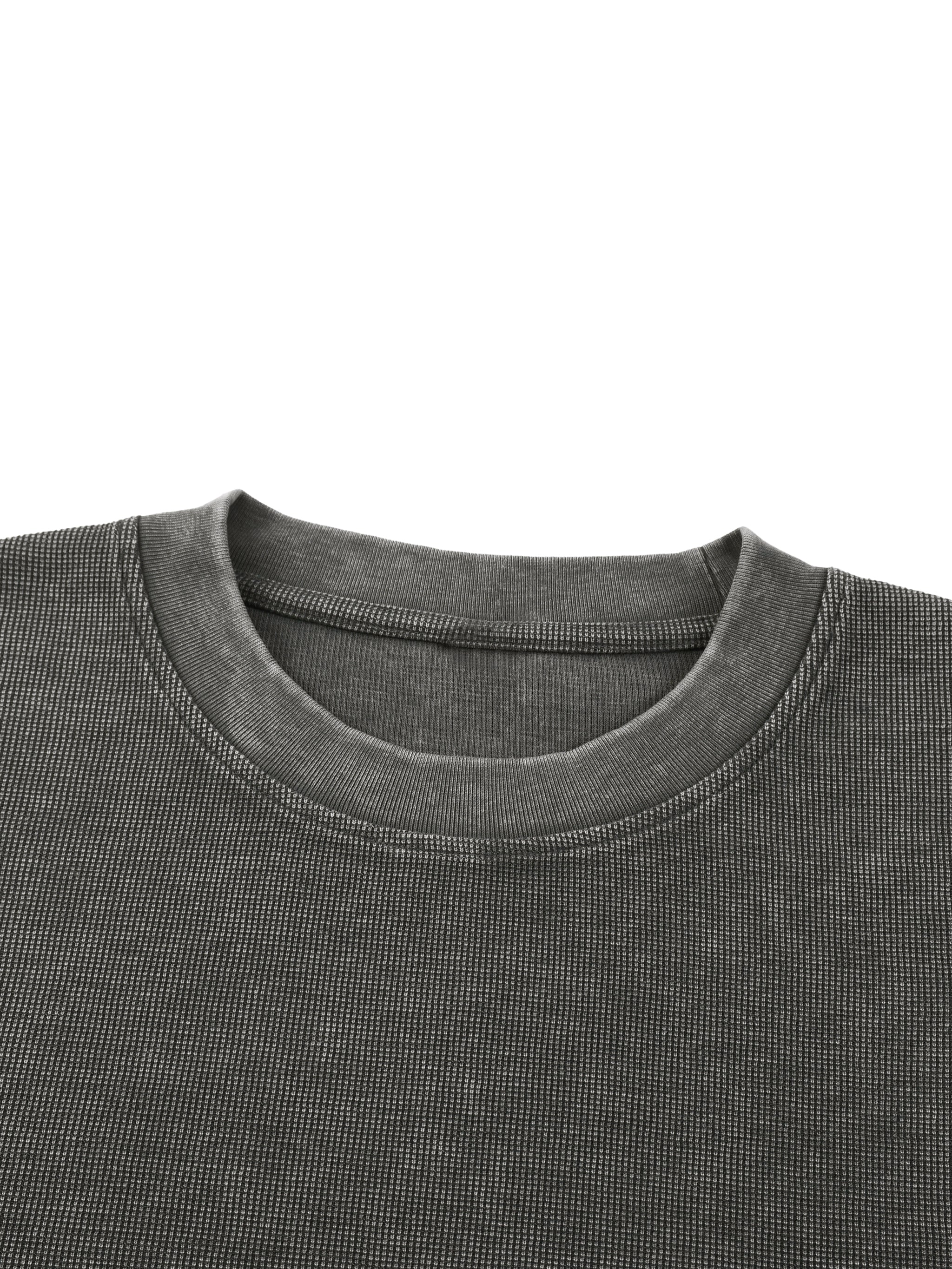 S4C Believe, Trust The Movement • Mineral Wash Waffle Knit T-Shirt