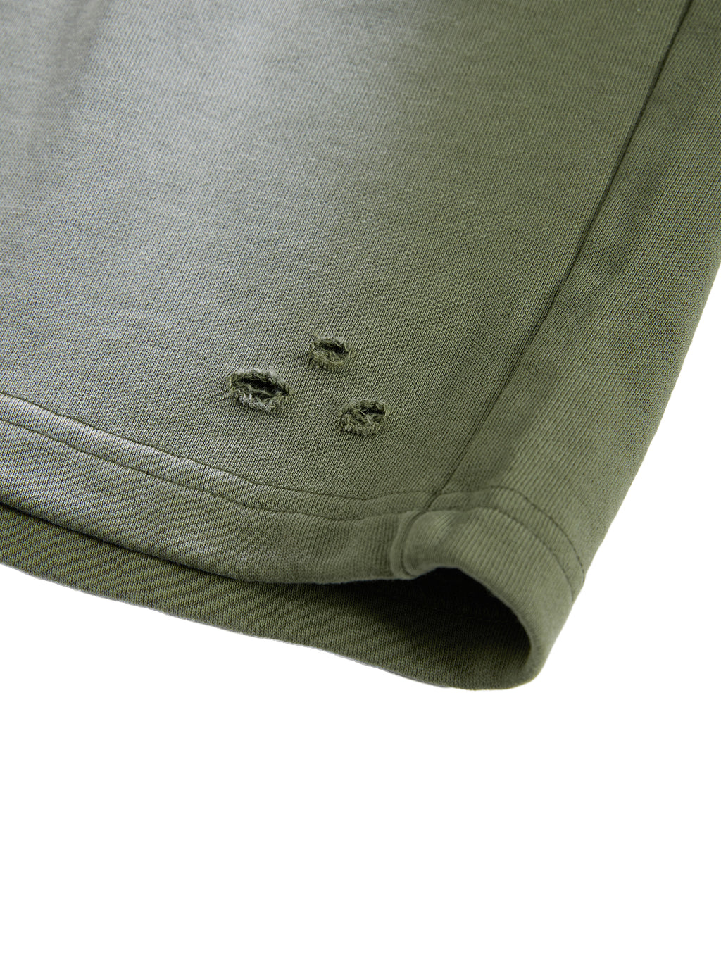 S4C ✝️ Sun Fade Distressed Shorts