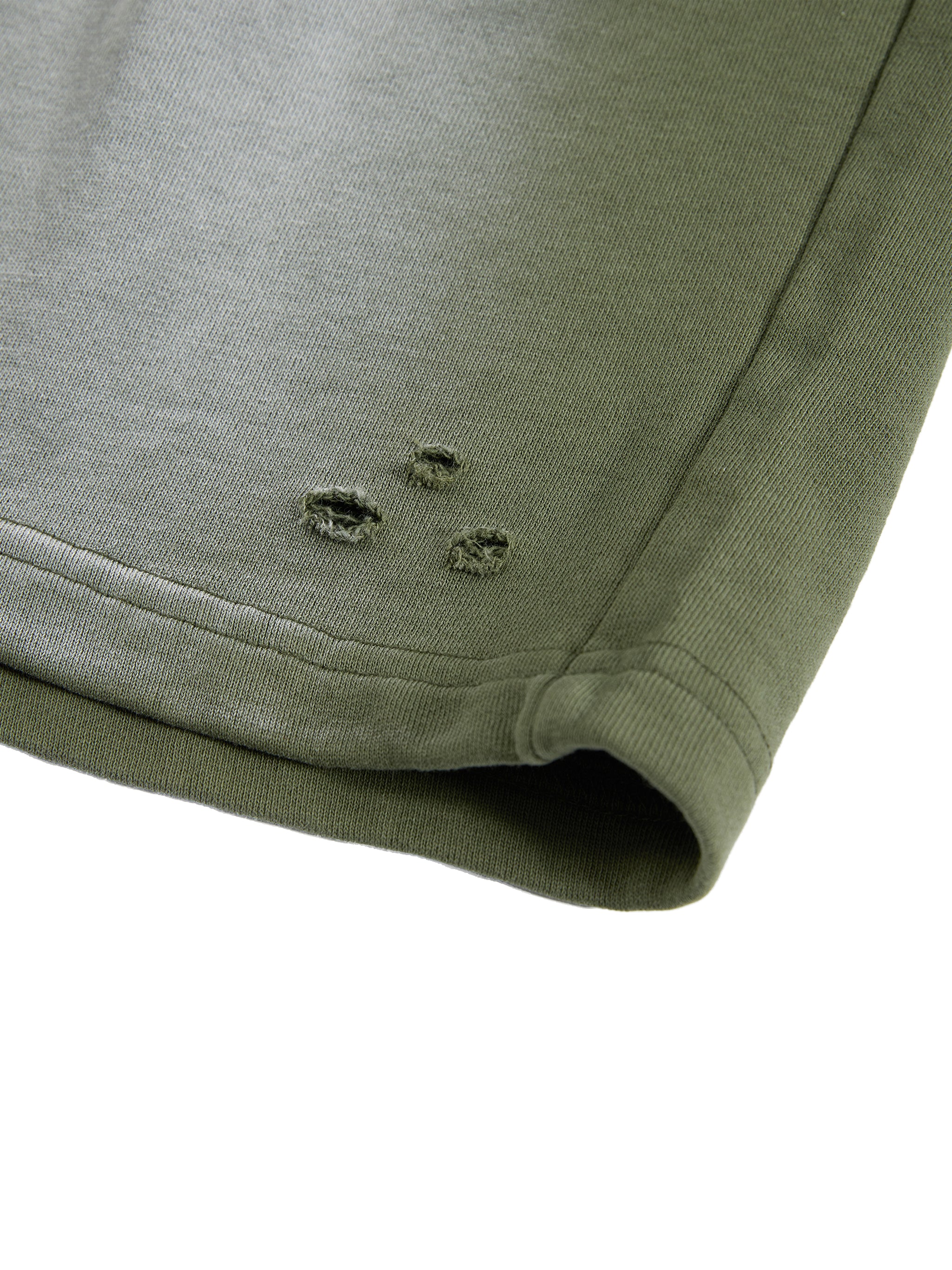 S4C ✝️ Sun Fade Distressed Shorts