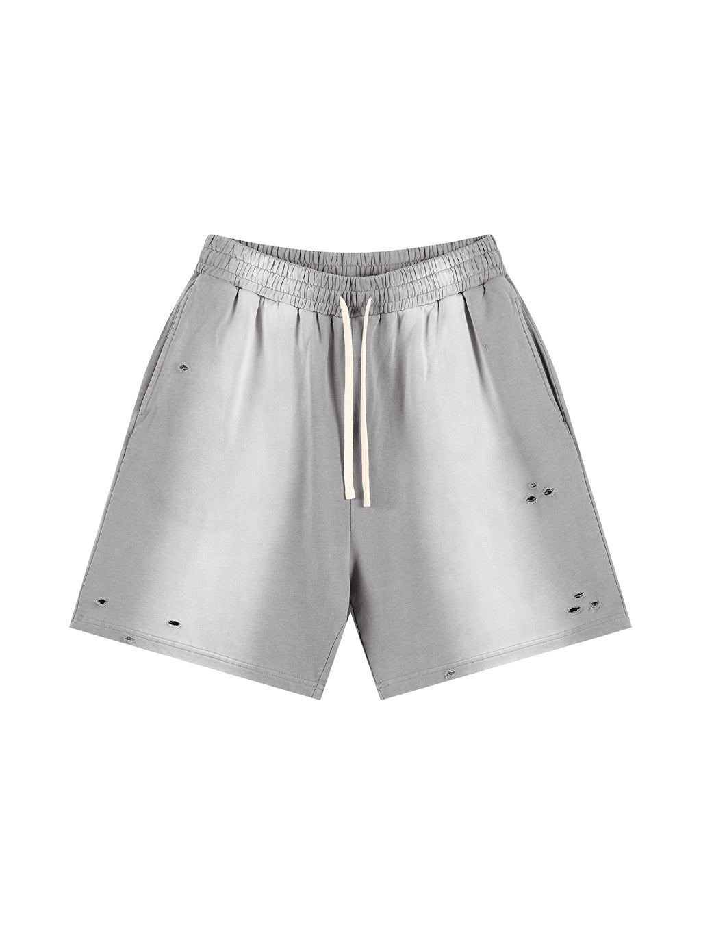 S4C ✝️ Sun Fade Distressed Shorts