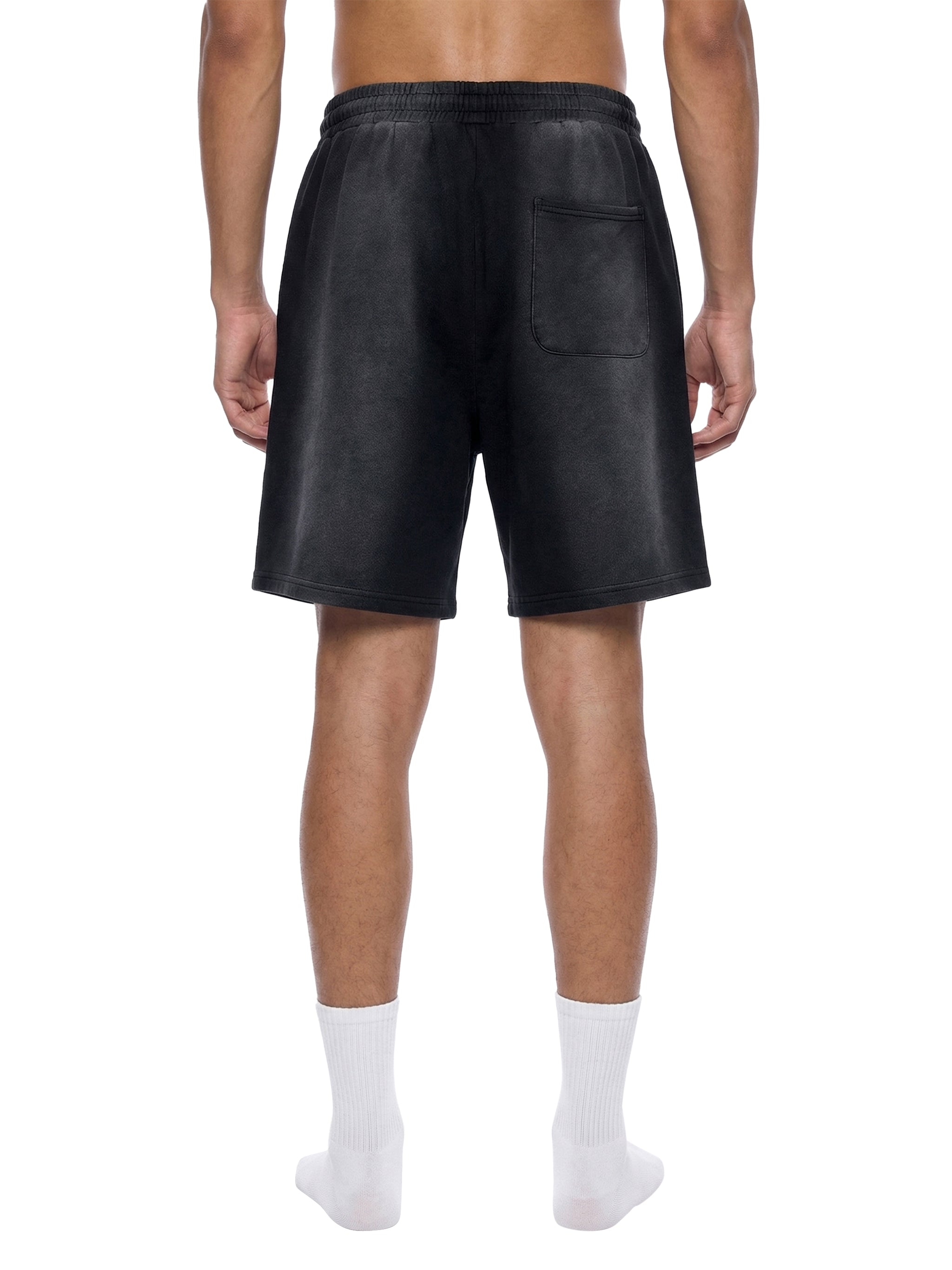 S4C ✝️ Sun Fade Distressed Shorts